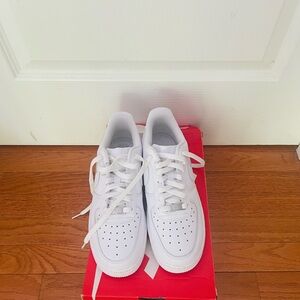 White Sneakers with Red Box